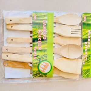 Bamboo Kitchen Tools 6pcs