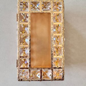 Crystal Tissue Box (Golden)